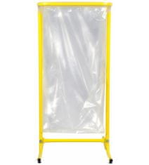 Rossignol SAS Stalak za vrećice za otpad Tubag 57534, žuta, 110 L