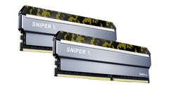 G.Skill Sniper X Digital Camo memorija (RAM), DDR4, 16GB (2x8GB), 2400MHz, CL17, 1.2V (F4-2400C17D-16GSXK)