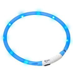 Karlie LED svjetleća ogrlica , plava, 20-75 cm