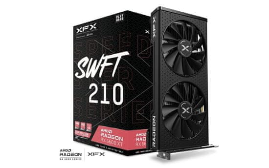 XFX Speedster SWFT210 Radeon RX 6600 XT Core grafička kartica, 8 GB, GDDR6, HDMI, 3xDP (RX-66XT8DFDQ)