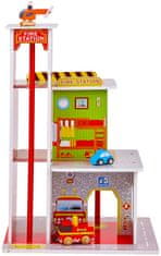 Aga4Kids Drveni set za igru Vatrogasna stanica