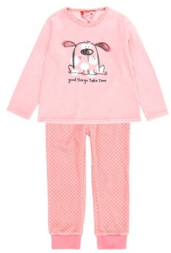 Boboli pidžama za djevojčice Pink Life_1