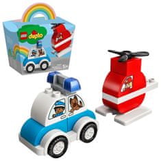 LEGO DUPLO 10957 Vatrogasni helikopter i policijski automobil