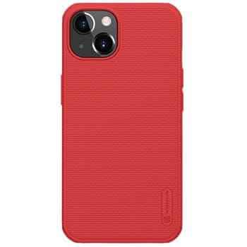 Nillkin Maska Super Frosted PRO za iPhone 13, bez izreza za logotip, crvena