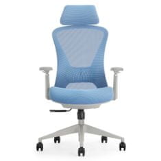 VRT.K2-GH-HCJIT uredska stolica, plavo/siva