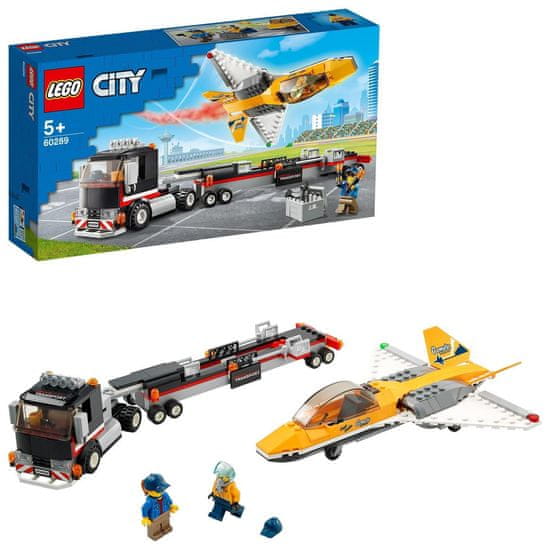 LEGO City Great Vehicles 60289 Prijevoz akrobatskog zrakoplova