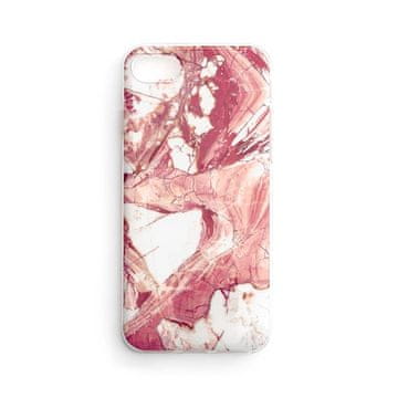 WOZINSKY Gel maskica za Samsung Galaxy A42 5G, mramorno ružičasta