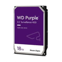 Western Digital Purple tvrdi disk (HDD), 18TB, SATA3, 6Gb/s, 7200, 512MB (WD181PURP)