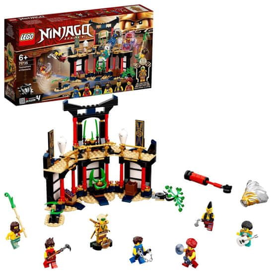 LEGO Ninjago 71735 Elementi turnira