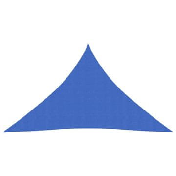 Vidaxl Jedro za sjenu 160 g/m², plavo, 3,5x3,5x4,9 m, HDPE