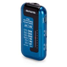 AIWA R-22BL prijenosni AM/FM radio sa slušalicama