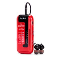 AIWA R-22RD prijenosni AM/FM radio sa slušalicama
