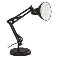 EMOS Stolna svjetiljka DUSTIN, za žarulju E27, crna