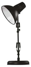 EMOS Stolna svjetiljka DUSTIN, za žarulju E27, crna