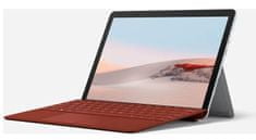 Microsoft Surface Go 2 prijenosno računalo + Surface Go Type Cover zaštitna futrola, Poppy Red (STV-00003 + KCS-00090) - W11 kompatibilan