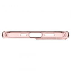 Spigen Liquid Crystal Glitter maskica za iPhone 13 Mini, prozirno roza sa šljokicama