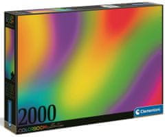 Clementoni Slagalica ColorBloom: 2000 dijelova, gradient efekt