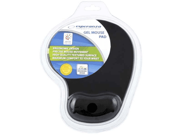 Esperanza Esperanza Mouse Limoving - crni, pričvršćivanje gela