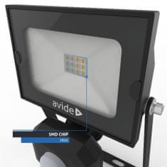Avide Slim SMD LED reflektor sa senzorom, 10W, NW, 4000K