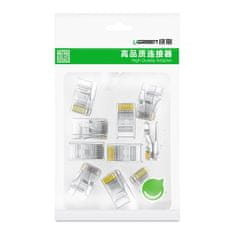 Ugreen 10x priključak RJ45 8P8C Cat6, proziran