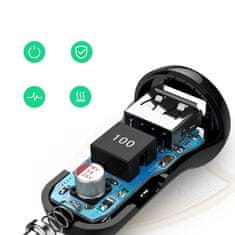 Ugreen auto punjač 2x USB 24W 4.8A, crno