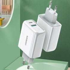 Ugreen CD170 punjač USB-C / USB QC 4.0 PD 36W , bijela