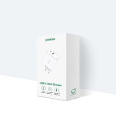 Ugreen CD170 punjač USB-C / USB QC 4.0 PD 36W , bijela