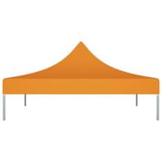 Vidaxl Krov za šator za zabave 3 x 3 m narančasti 270 g/m²