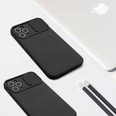 MG Privacy Lens silikonska maska za Xiaomi Redmi 9, crno