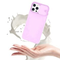 MG Privacy Lens silikonska maska za Xiaomi Redmi Note 9, ljubičasta