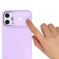 MG Privacy Lens silikonska maska za Xiaomi Redmi Note 9, ljubičasta