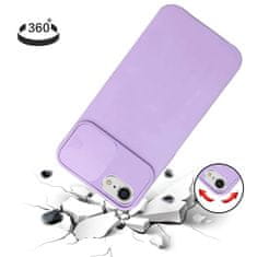 MG Privacy Lens silikonska maska za Xiaomi Redmi Note 9, ljubičasta