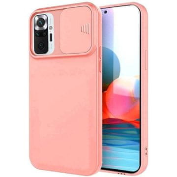 MG Privacy Lens silikonska maska za Xiaomi Redmi Note 9S / Pro, naranča