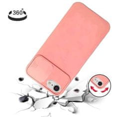 MG Privacy Lens silikonska maska za Samsung Galaxy A22 5G, naranča