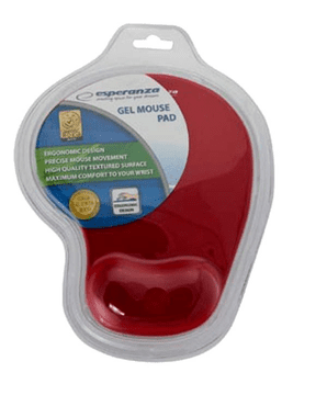 Esperanza Esperanza Mouse Limoving - Crvena, pričvršćivanje gela