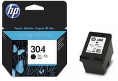 HP tinta 304, instant ink, crna, 120 stranica (YN9K06AE)