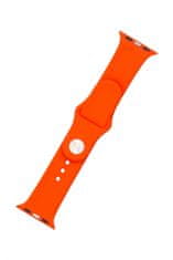 FIXED Set remena za pametni sat Apple Watch, silikonski, 42/44/45 mm, boja marelice (FIXSST-434-AP))