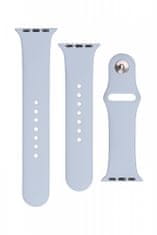 FIXED Komplet remena Silicone Strap za Apple Watch, 38/40/41 mm, silikon, svijetlo plava (FIXSST-436-LGBL)