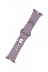 FIXED Set remena za pametni sat Apple Watch, silikonski, 42/44/45 mm, ljubičasti (FIXSST-434-PU)