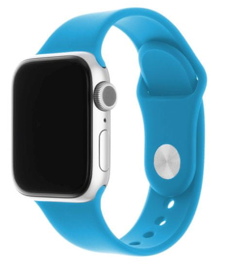 FIXED Set remena za pametni sat Apple Watch, silikonski, 42/44/45 mm, tamno plava (FIXSST-434-DEBL))