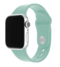 FIXED Set remena za pametni sat Apple Watch, silikonski, 42/44/45 mm, zelena (FIXSST-434-LGGRE)