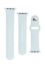 FIXED Set remena za pametni sat Apple Watch, silikonski, 42/44/45 mm, svijetlo tirkizna (FIXSST-434-LGTU)