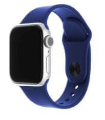 FIXED Set remena za pametni sat Apple Watch, silikonski, 42/44/45 mm, oceansko plava (FIXSST-434-OCBL)