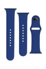 FIXED Set remena za pametni sat Apple Watch, silikonski, 42/44/45 mm, oceansko plava (FIXSST-434-OCBL)