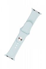 FIXED Komplet remena Silicone Strap za Apple Watch, 38/40/41 mm, silikon, svijetlo tirkizna (FIXSST-436-LGTU)