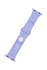 FIXED Komplet remena Silicone Strap za Apple Watch, 38/40/41 mm, silikon, lila (FIXSST-436-LILA)