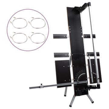 Vidaxl Rezač pjene s aluminijskim nogama 200 W