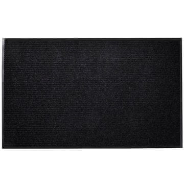 Vidaxl PVC otirač za vrata 90 x 150 cm crni