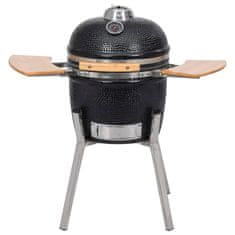 Vidaxl Kamado keramički uređaj za grill i dimljenje 33 cm