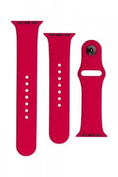 FIXED Set remena za pametni sat Apple Watch, silikonski, 38/40/41 mm, nar (FIXSST-436-POGRA)